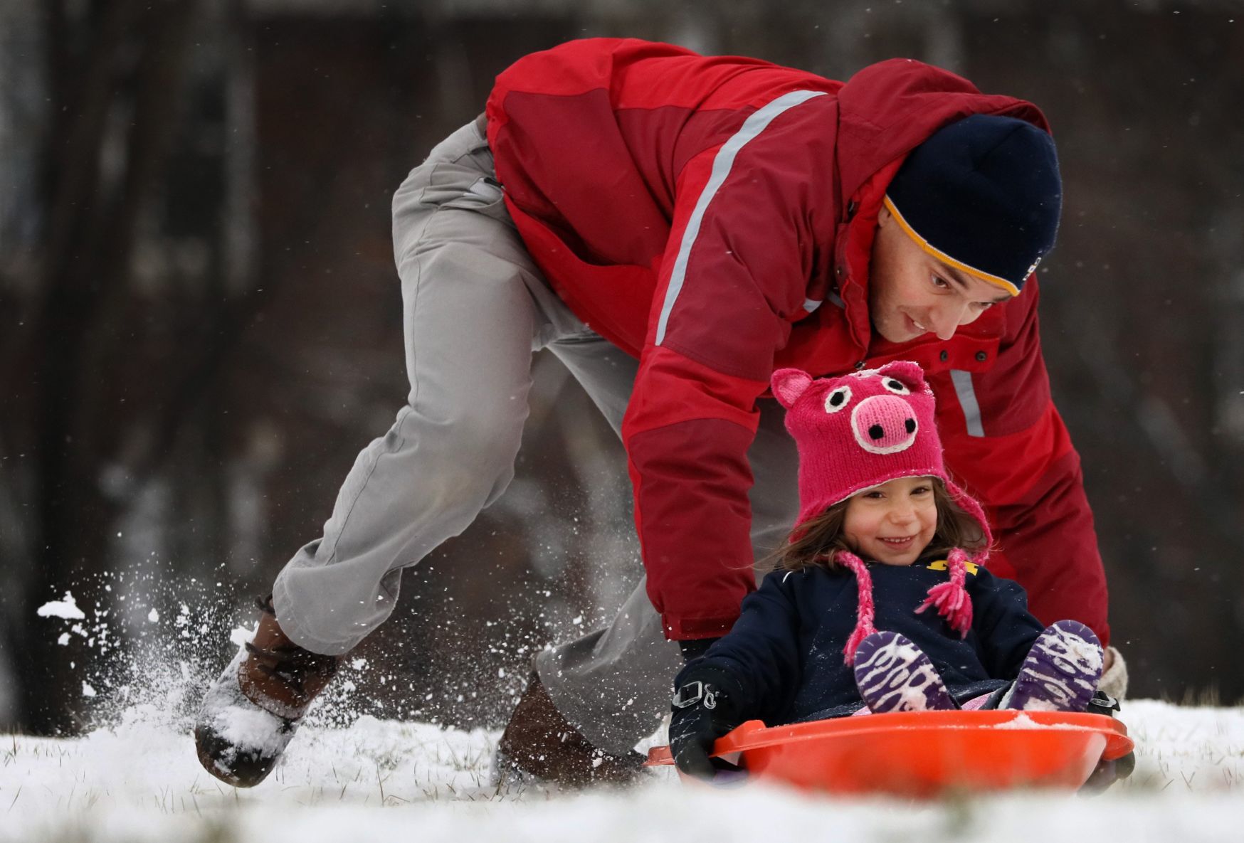 Second day of snow around St. Louis